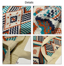 Load image into Gallery viewer, Aztec Knitted Tote Bag FINAL SALE
