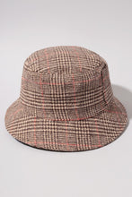 Load image into Gallery viewer, Plaid bucket Hat
