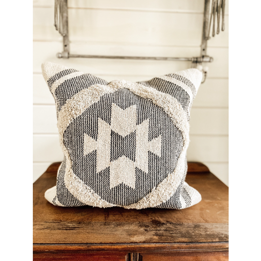 Boho Woven Pillow Cover